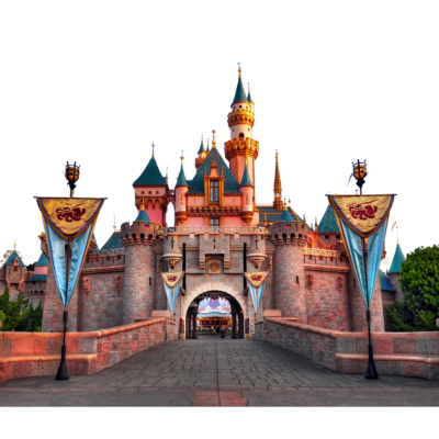 an image of disneyland castle