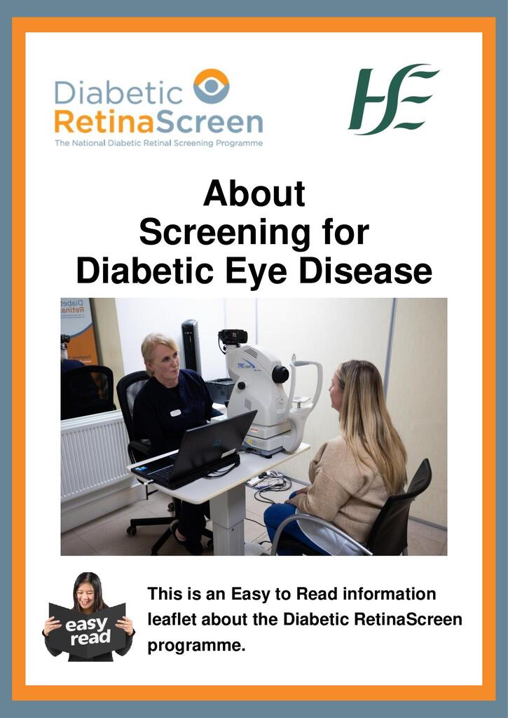 Screening for Diabetic Eye Disease- Easy Read